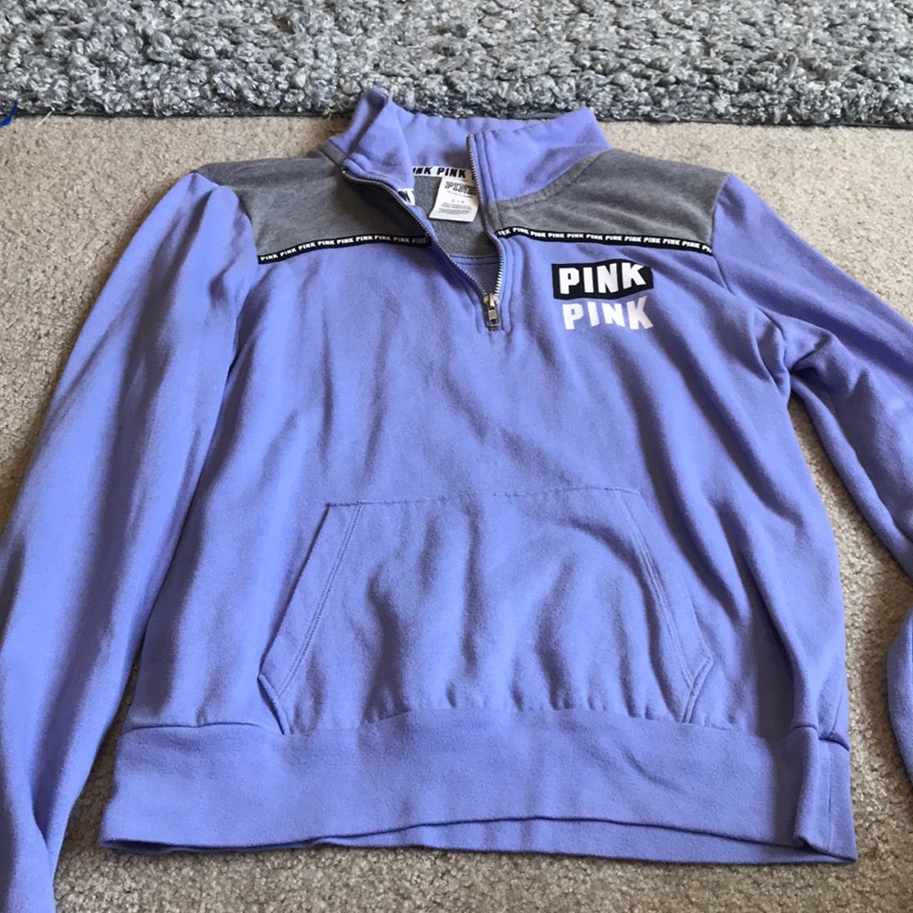 pink sweatshirt